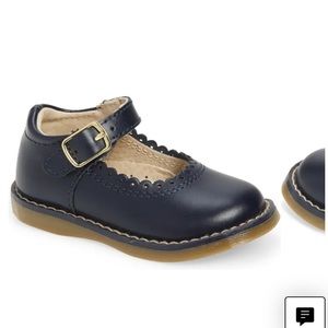 Footmates Allie Mary Jane in Navy
